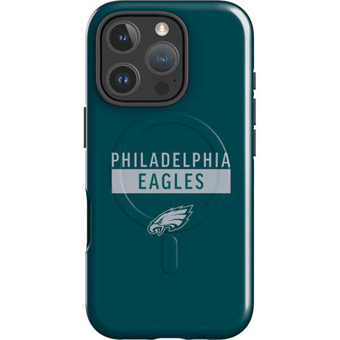 NFL Philadelphia Eagles Green Performance Series iPhone 16 Pro Magsafe Impact Case